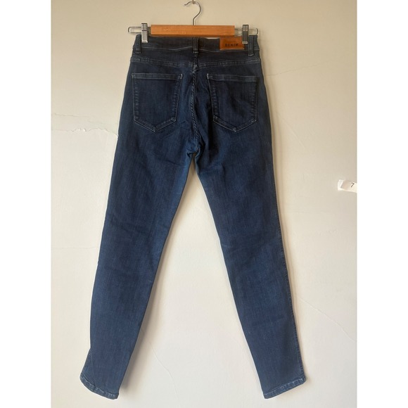 Sezane Slim Jeans Dark Indigo High Rise Skinny Size 29 - Picture 4 of 4
